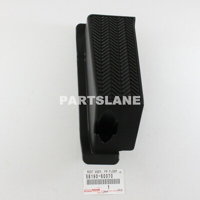 Toyota 58190-60070 OEM Genuine Footrest Front Floor | 5819060070