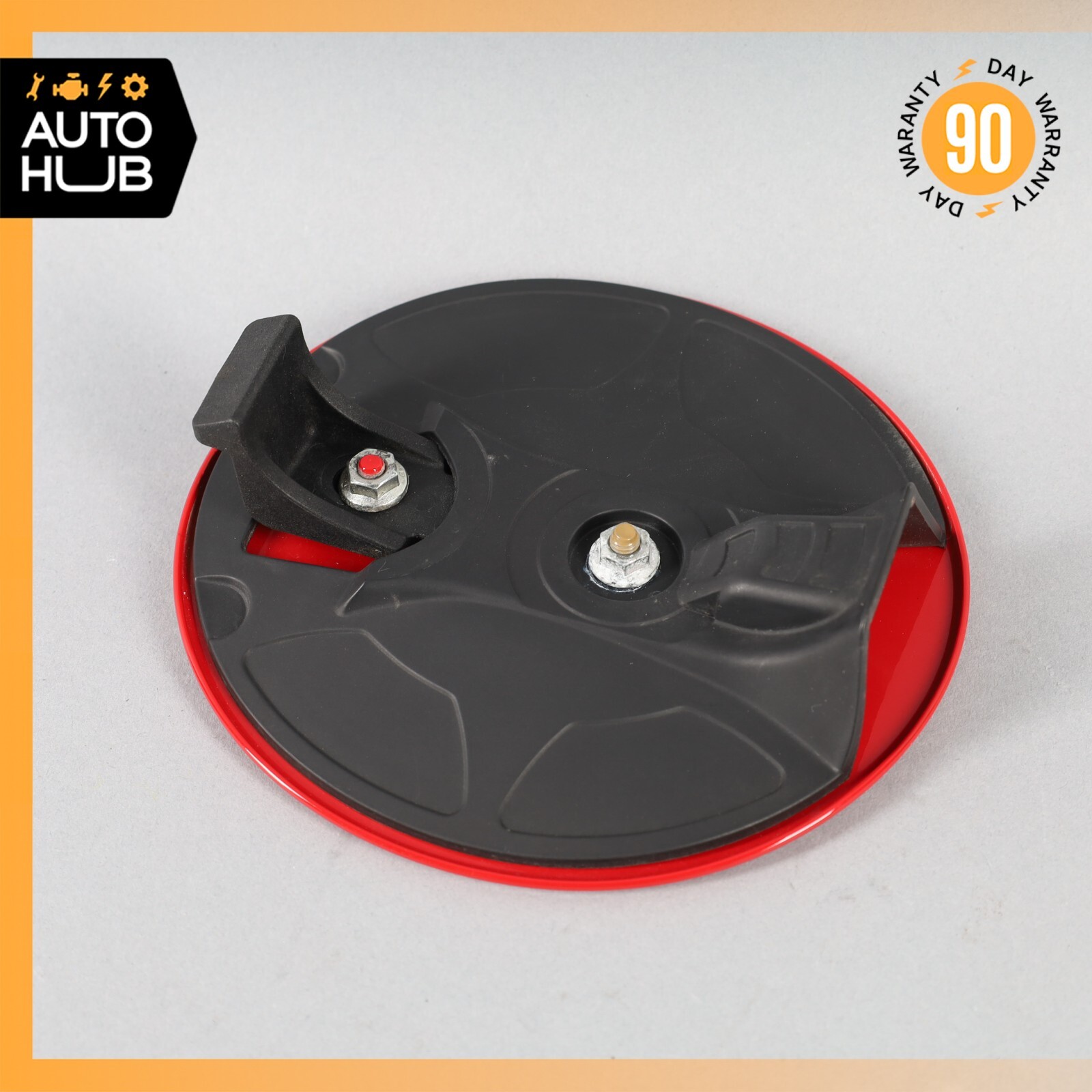 11-16 Ferrari FF F151 Fuel Filler Gas Tank Door Flap Lid Red OEM 40k