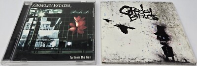 Greeley Estates CD Lot: ''Far From the Lies'' & ''Go West Young Man'' Rare Metalcore