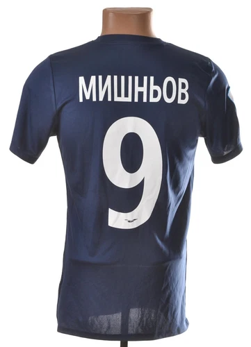 FC MARIUPOL 2021/2022 MATCH WORN UKRAINE FOOTBALL SHIRT #9 MISHNYOV S ADULT