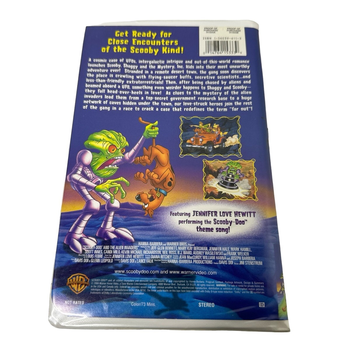 Scooby-Doo and the Alien Invaders (VHS, 2000, WB Family