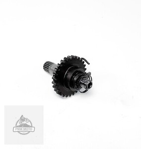1990 Honda CR250R CR 250R OEM Kick Start Starter Mechanism Spindle Shaft Gear