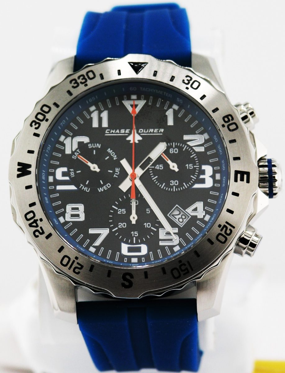 NEW INVICTA CHASE DURER CDW-0076 SWISS Z60 QUARTZ CHRONOGRAPH