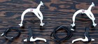 <!--F#f_0-->White Cruiser Bike Brake Set Lever Cable Caliper OS BMX Vintage Schwinn Bicycle<!--F/-->