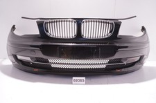 BMW 1er E81 E87 LCI Stoßfänger Stoßstange vorne BLACK SAPPHIRE METALLIC (475)