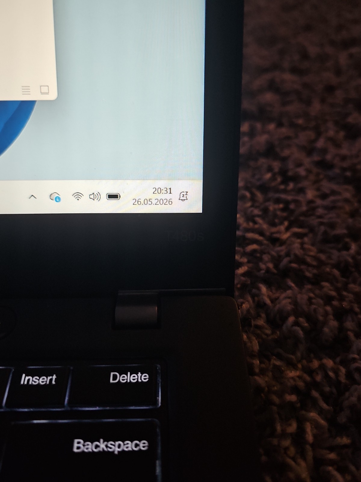Lenovo ThinkPad T480s, 14-Inch Laptop, with Core I5-8250U, 256 GB SSD (Solid State Drive), Windows 11 Pro