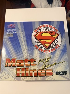 Action Matt Hines Superman Pro Stock Vance & Hines 1:9 Diecast Motorcycle