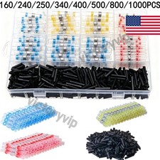 160/1000PCS Waterproof Solder Seal Wire Connectors -Heat Shrink Connectors Kit