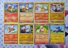 Pokemon Card Growlithe Bundle non holo silver tempest Destined Rivals 151