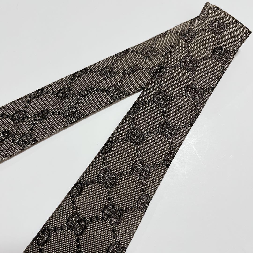 Gucci Interlocking GG Pattern Tie High-Brand Used… - image 4