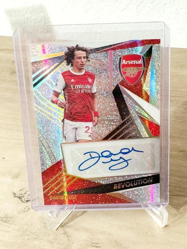 2020-21 Panini Revolution Soccer David Luiz Auto Arsenal London