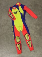 Vintage 90  s Body glove Ny-Tro Wetsuit Neon Day Glo Waterski Men  s Small