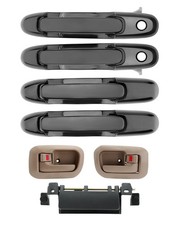 Exterior Outside Inside Rear Tailgate Door Handle Kit Fit 1998-03 Toyota Sienna