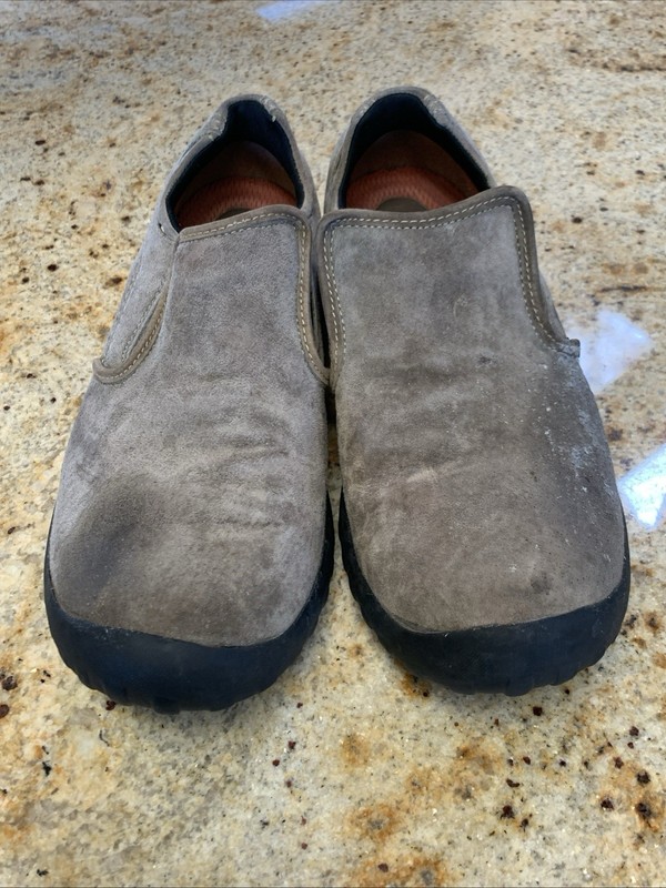 Bass Mens Wildcat Earth Slip On Leather Shoes Size 10.5 M