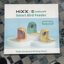 HIXX® Smart Bird Feeders with Camera, Birdwatching Camera AI Identify Bird Solar