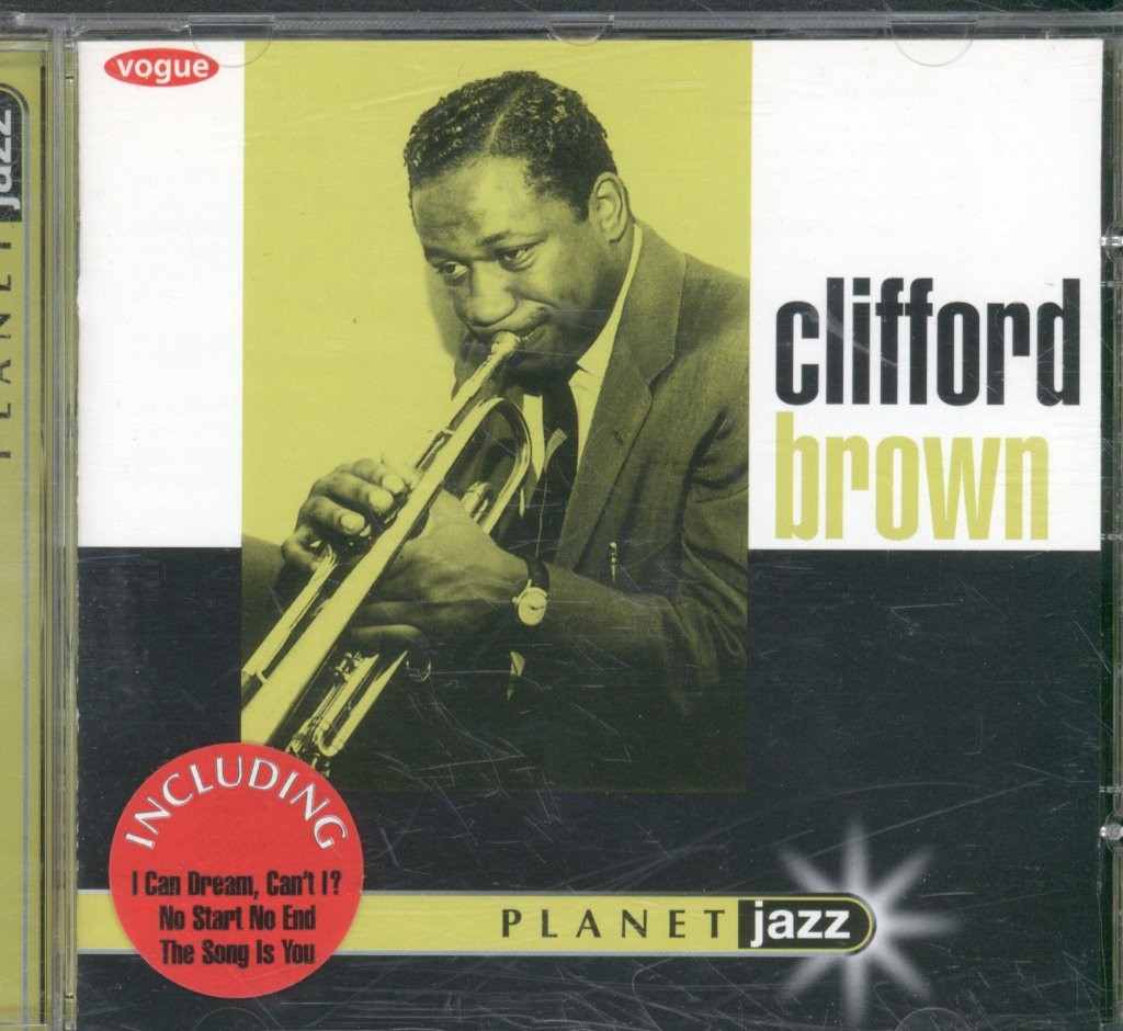 Clifford Brown Planet Jazz CD Europe Vogue 1998 reissue. Has info-sticker on
