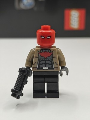NEW DC Superheroes Red Hood Custom Lego Minifigure 76055 Batman Jason Todd