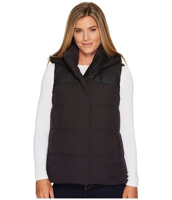 The North Face Women's Nuptse Novelty Down Vest BLACK MEDIUM