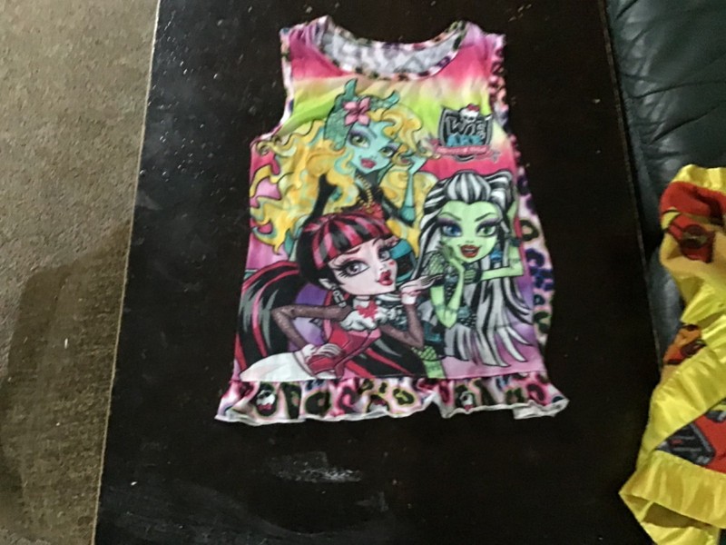 Monster High Tank Top For 10-12 year olds
