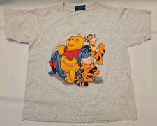 Vintage Disney Winnie The Pooh Tigger Eeyore T Shirt Youth Medium