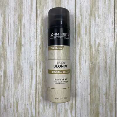 John Frieda Sheer Blonde Crystal Clear Hairspray 8.5 Oz.