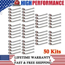 Pack of 50 Truck Tire Valve Stems TR545D for Alcoa 22.5in 24.5in Aluminum Wheels