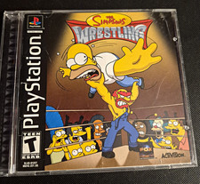 Activision Simpsons Wrestling (The Simpsons) PS1 2001 T NTSC-U/C Manual