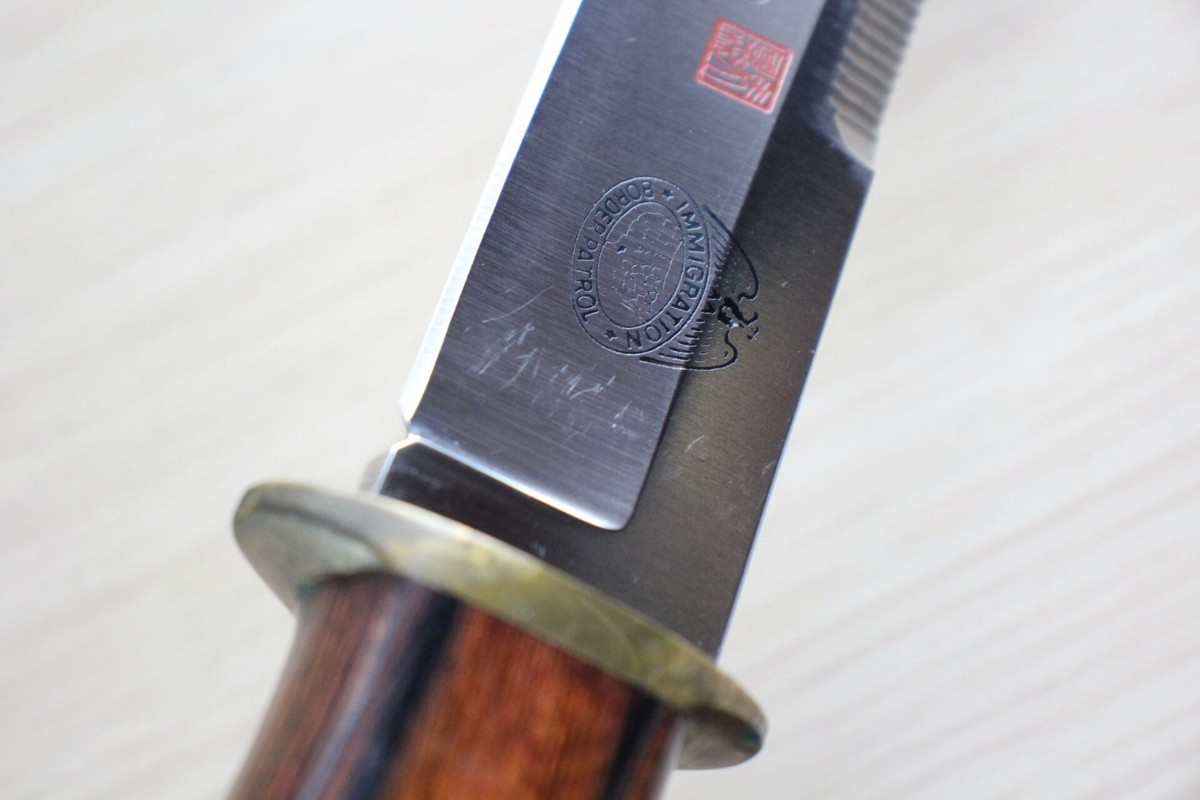 Al Mar M40 Border Patrol Fixed Blade Knife Seki Japan w/Sheath J66
