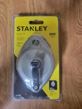  Stanley Tools Die Cast Chalk Line 100’ Reel 30 Meter One Hundred FEET 47-099