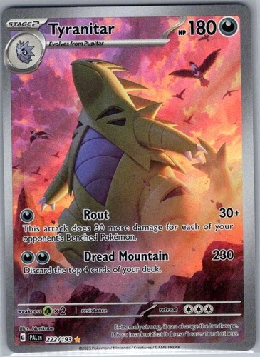 Tyranitar 222/193 SV02: Paldea Evolved - Pokemon Card - NM