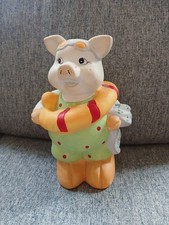 Piggy bank, Pig At The Beach Figure