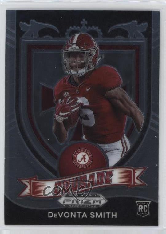2021 Panini Prizm Draft Picks Crusade DeVonta Smith #165 Rookie RC 0w00