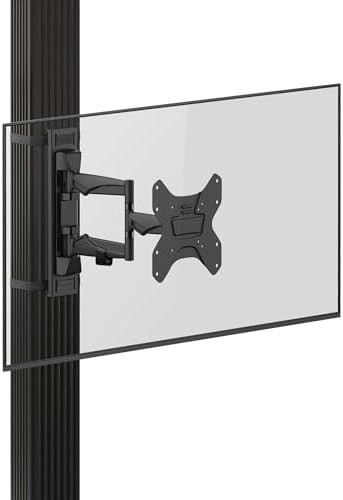 Zebozap ZZTVA2022 DIY NO Drill Full Motion Gazebo TV Mount | Outdoor TV Mount |H