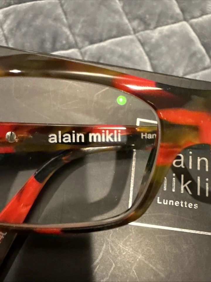 Marco de gafas rojo múltiple ALAIN MIKLI A03031 color G04B Foto 4 de 4