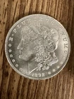 1892 CC Morgan Silver Dollar Carson City AU Very Fine High Grade BEAUTIFUL
