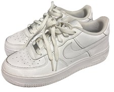 Preowned - Nike Air Force 1 Triple White - Size 6Y - With Box Read Description
