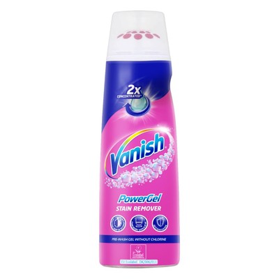 Vanish Gold Power Gel Stain Remover 6.76 Fl Oz Fast Acting Concentrated Formula