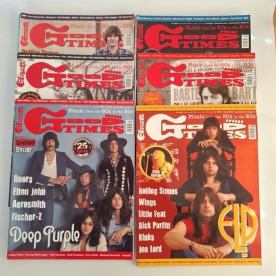Good Times Musikzeitschrift Magazin 1-6  Sammlerhaushalt Feb. 2011 - Jan. 2018