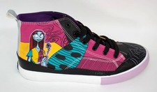 Tim Burton's THE NIGHTMARE BEFORE CHRISTMAS Women's High Top Sneakers Size 11