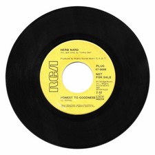 RARE! Herb Ward “Honest To Goodness” RCA Promo 47-9688 1968 Northern Soul 45