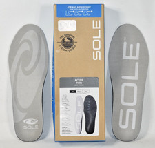 Sole Shoe Insoles Active Thin ATVO-08 Men Size 8 Women 10 NEW Open Box