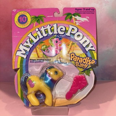 Vintage 1991 Hasbro G1 My Little Pony  Paradise Baby Pineapple Sealed In Package