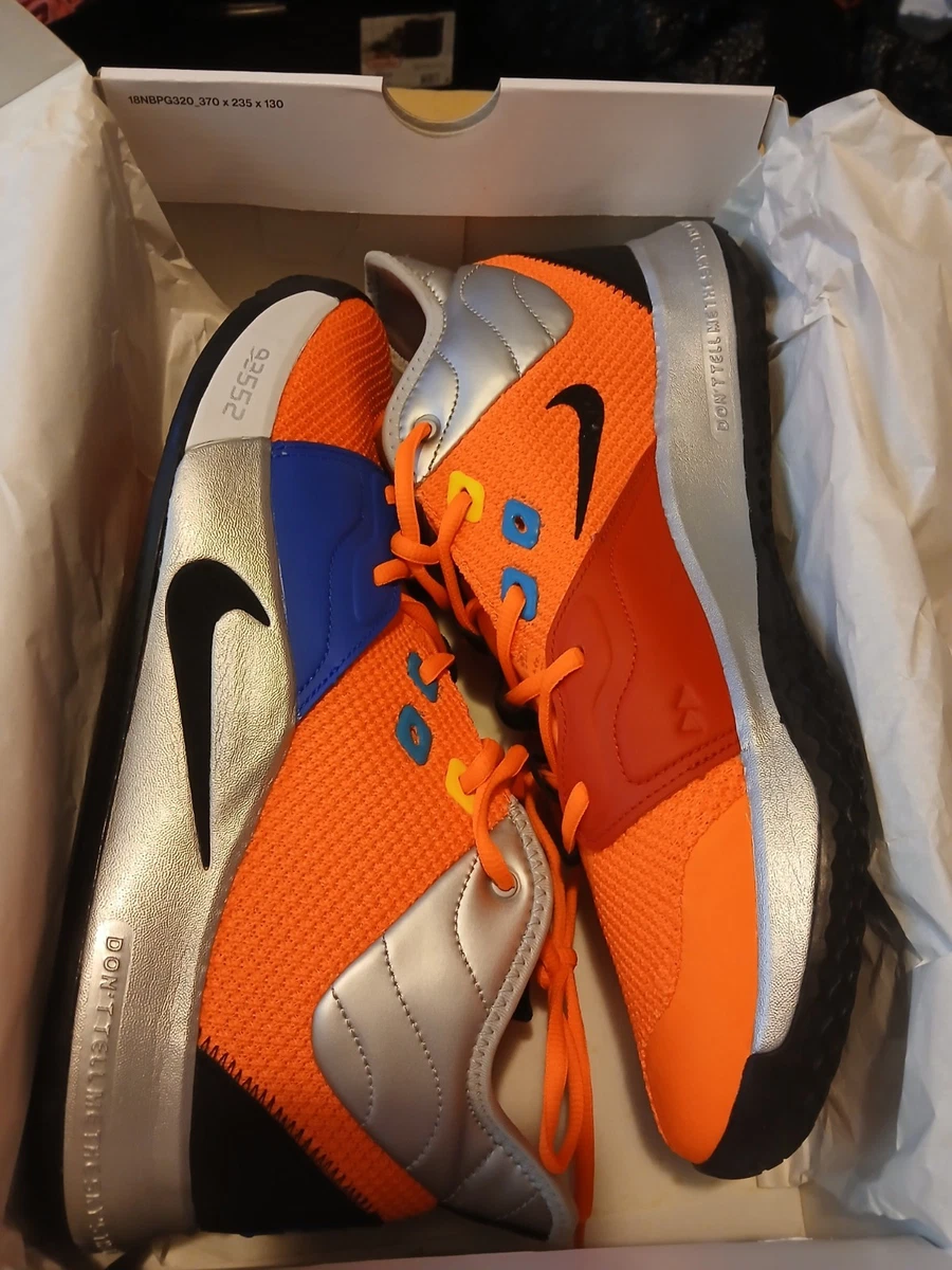 PG3 NASA WHITE 26.5cm Nike Pg 3 Nasa 50TH CI2666-001/CI2667-001