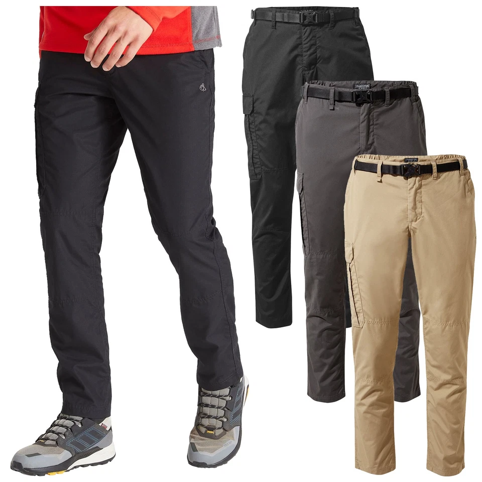 Pantalons Craghoppers Pour Hommes Kiwi Classiques Slim Fit NosiDefence Cargo - Photo 1/1