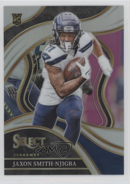 2023 Panini Select Club Level Silver Prizm Jaxon Smith-Njigba #259 0uu5
