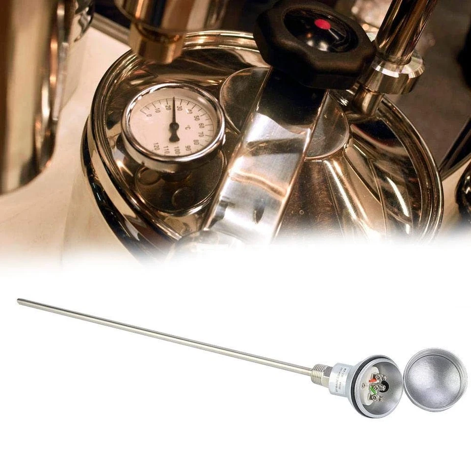 1/2 NPT Thread Thermocouple Terminal Head PT100 Temperature Sensor Probe - Image 2 of 4