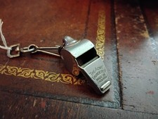 Acme Thunderer Official Referee Whistle 58 Silver Nickel Plated