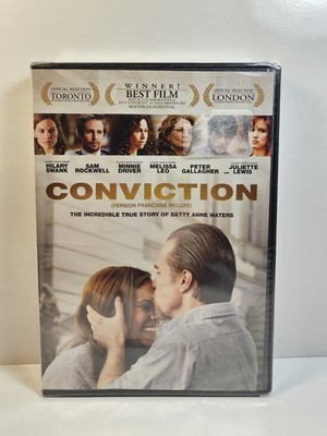 Conviction (DVD, 2011) Hilary Swank, Sam Rockwell, Juliette Lewis, Brand New. 