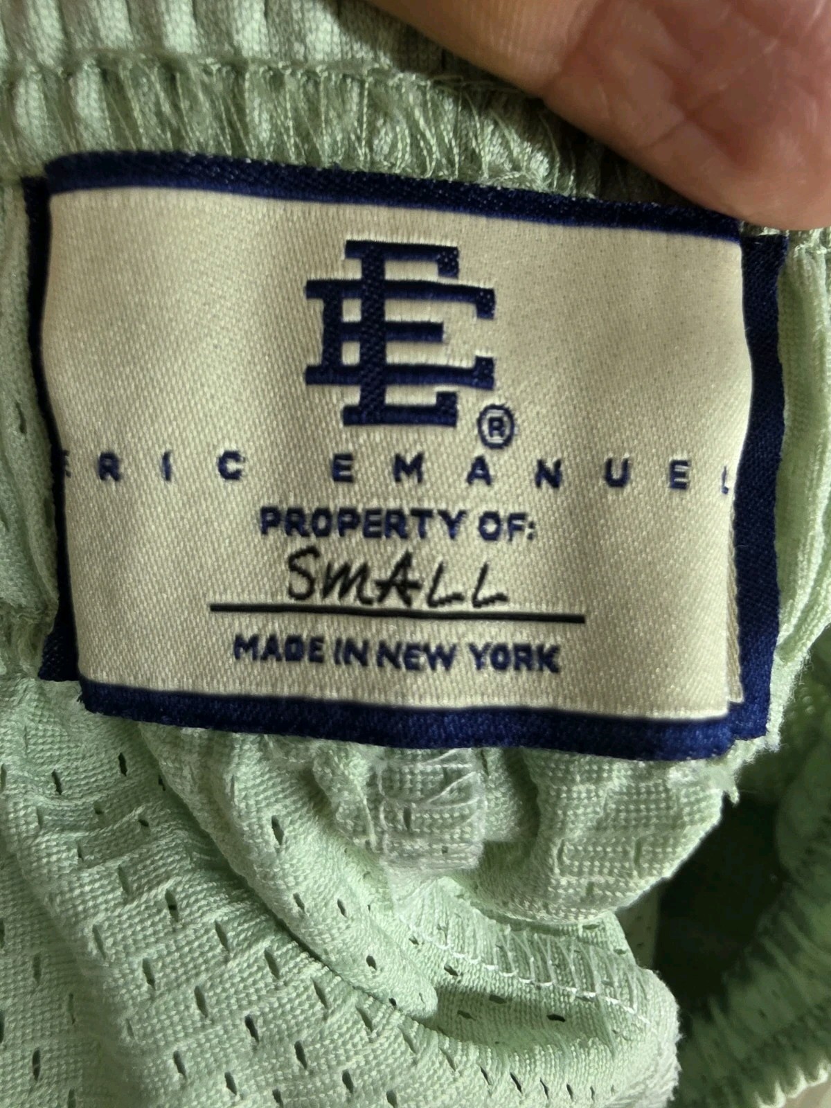 Eric Emanuel  EE Basic Mesh Shorts - Silt Green S… - image 5