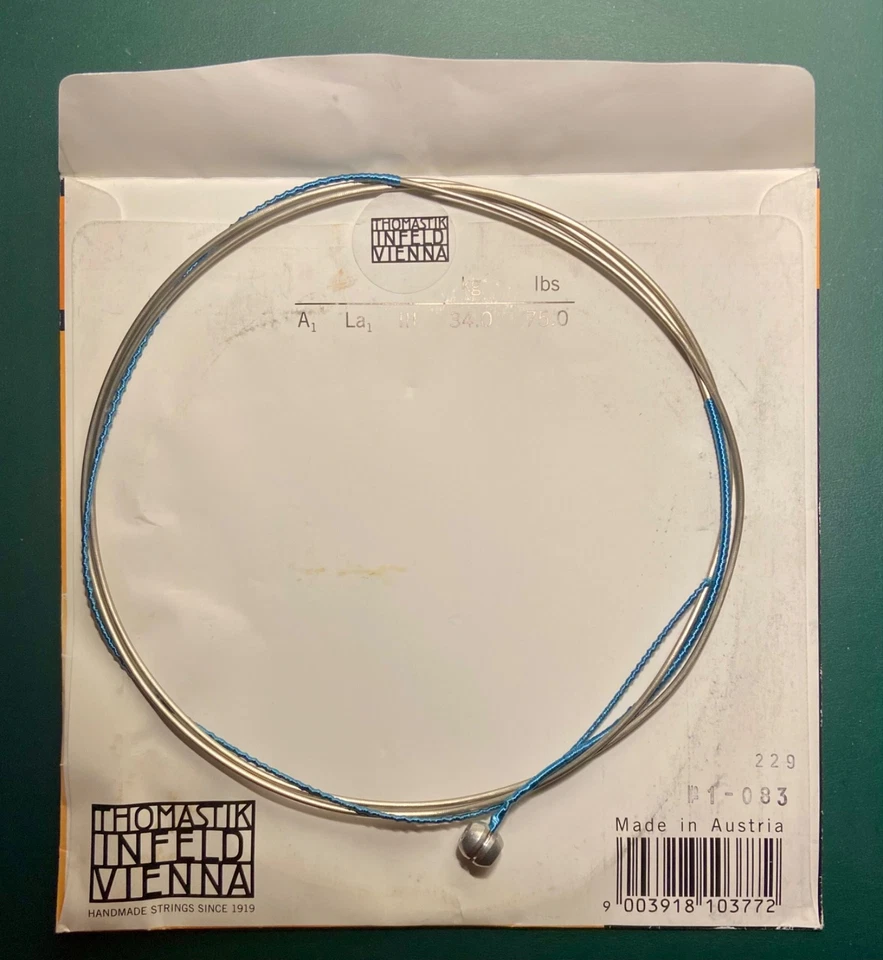 muta corde contrabbasso 4/4 thomastik superflexible (Mi  La  Re Sol - E A D G) - Immagine 4 di 4